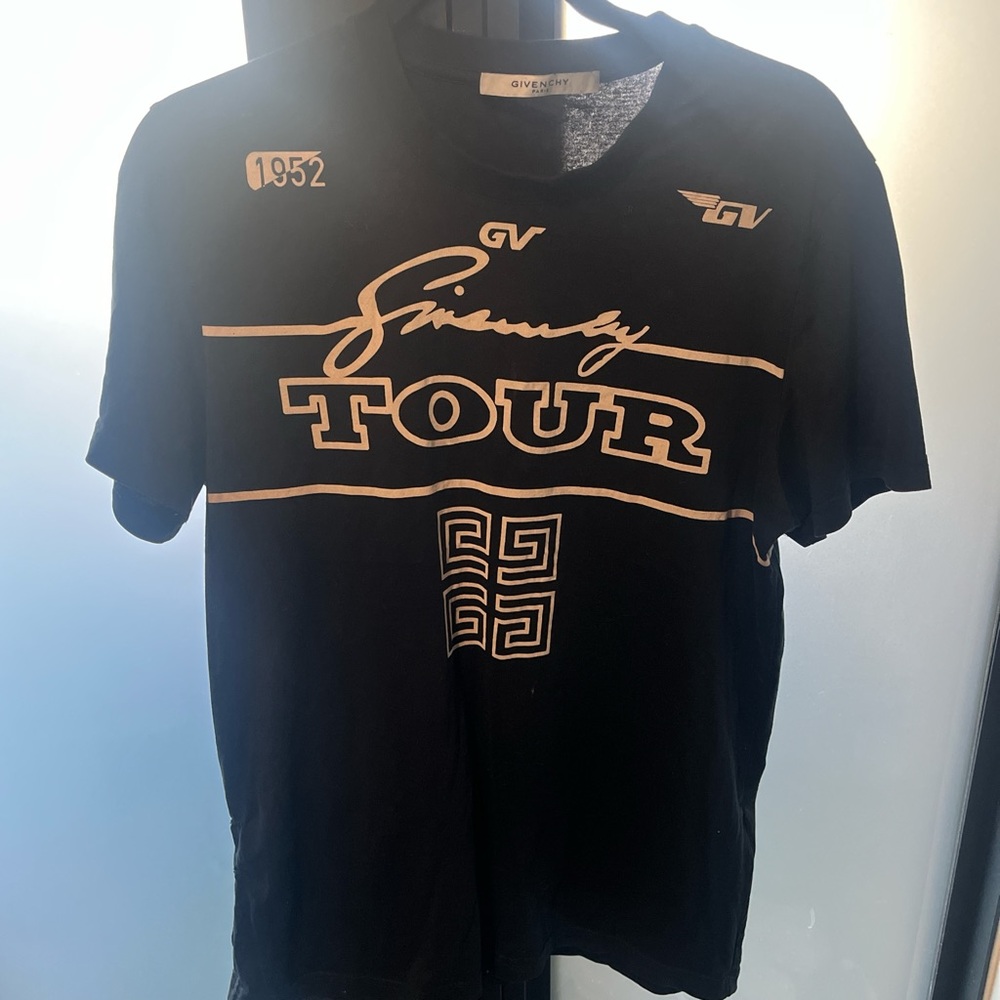 Givenchy Black and White Logo T-Shirt